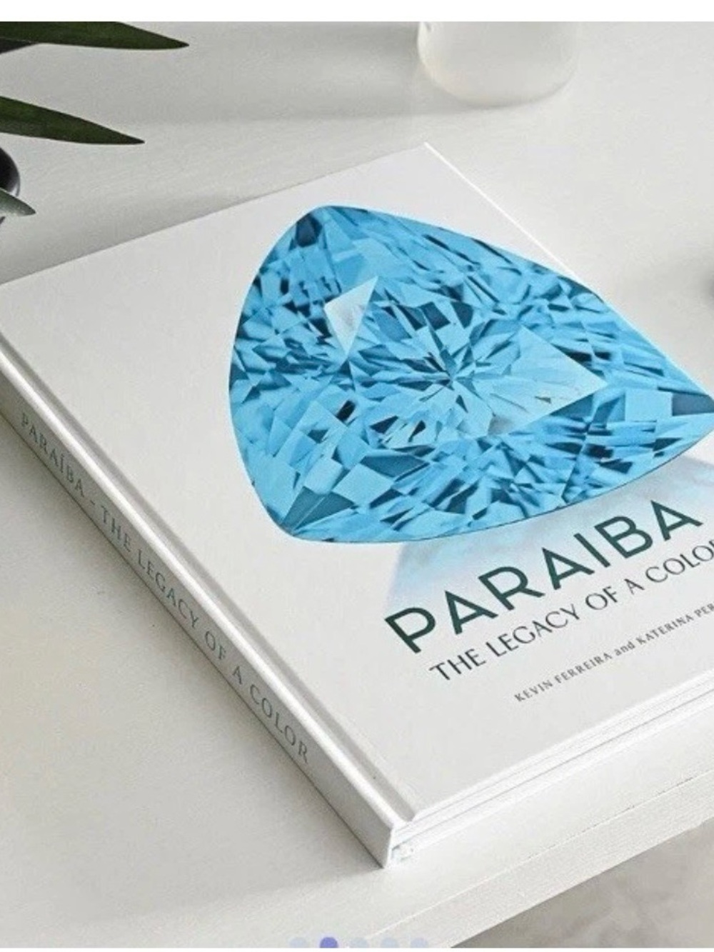 Paraiba Tourmaline Hardcover Coffee Table Book